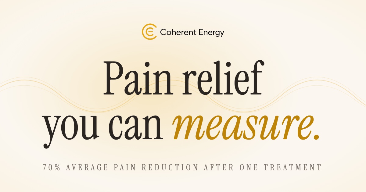 Coherent Energy: pain relief you can measure